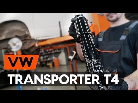 How to change rear shock absorber on VW TRANSPORTER 4 (T4) [TUTORIAL AUTODOC]