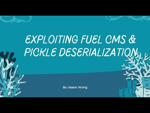 Cyber Security | CTF | Vulnhub | Phineas | Exploiting Fuel CMS & Python Pickle Deserialization