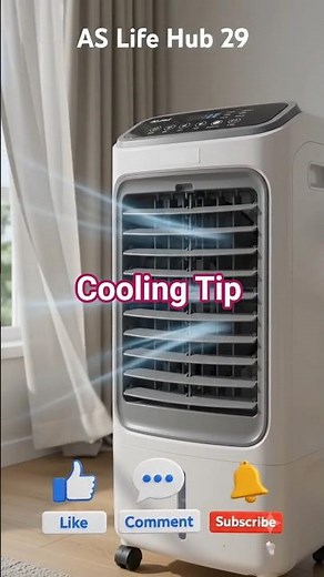 Air Cooler Cooling Trick | Clean the Filter for Better Cooling