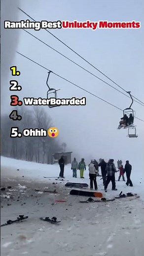 Ranking the Unluckiest Moments 💀🍀 Which one was the UNLUCKIEST? 😭 #shorts #unluckymoments #funny