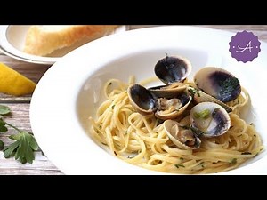 Linguine with Clams in White Wine Sauce | Homemade Food by Amanda