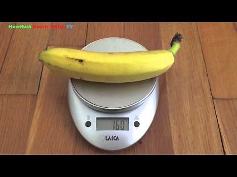 How Much Does a Banana Weigh?