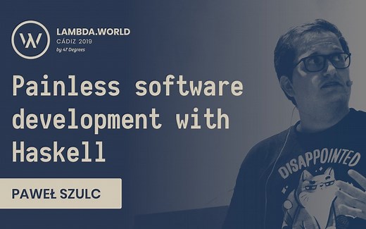 使用Haskell进行无痛开发