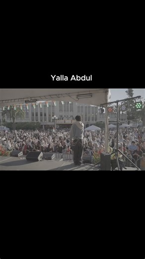Yalla Abdul, the stage is yours! #hiphop #arab #newmusic #rap #rapmusic