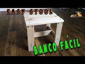 The Easiest Stool To Make