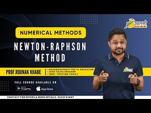 Numerical Methods | Newton Raphson Method | Aalsi Engineer | Rounak Sir