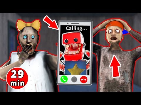 Granny vs Boxy Boo Poppy Playtime vs Ice Scream - funny horror animation (fun mix 2)