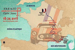 Tour Auto 2016 : découvrez le parcours !