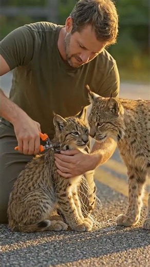 Saving a Baby Lynx! 🐾🥺