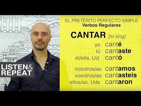 Learn Spanish: (68) El pretérito perfecto simple: Regular Verbs