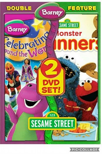 Barney & Sesame Street: Double Feature (Monster Manners/Celebrating Around The World)