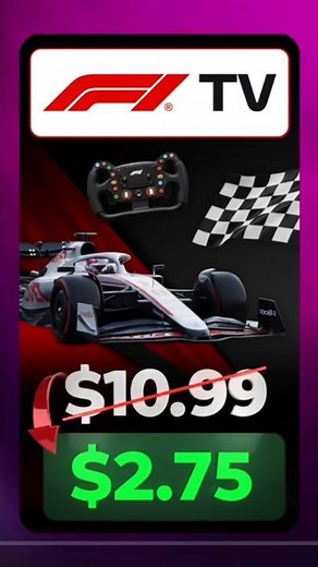 The CHEAPEST Way to Watch F1 Live in 2026 | Discount Code #shorts #viral #f1