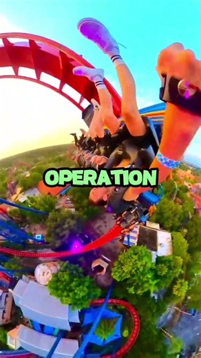 A Roller Coaster Malfunction Left Riders Suspended Upside Down | #shorts #youtubeshorts #fyp