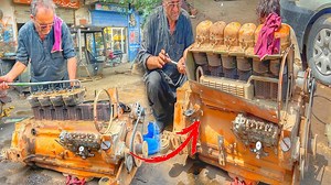 21K views · 670 reactions | Complete Rebuilding Process 6 Cylinder Engine | Mechanical Skills | Facebook