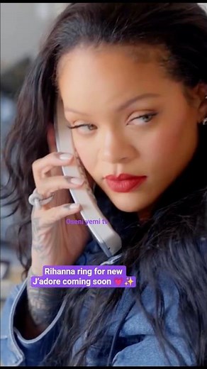 Rihanna's new J'adore moment just dropped 💗✨ #JadoreDior #Rihanna