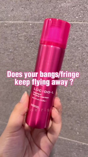 Best Travel Size Hairspray for Bangs and Fringe | Review and Tutorial