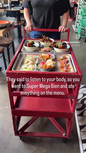 They say listen to your body… but ours says order everything on the menu at Super Mega Bien. Latin dim sum, craft cocktails, and bold flavors that keep calling your name. What are you trying first? 👀✨ 📍 RiNo, Denver | Latin Cuisine • Gluten-Free Friendly • Cocktails with a twist #SuperMegaBien #DenverEats #RiNoDenver #LatinCuisine #GlutenFreeDining