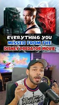 Everything You Missed In Disney’s Predator Movie #predator #scifi #movies