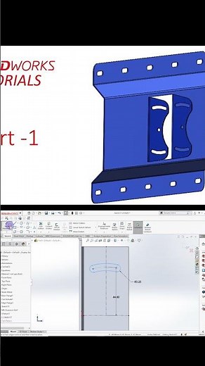 SolidWorks Tutorial for beginners . Sheet metal