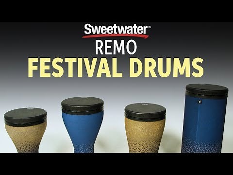 Remo Festival Drums Demo