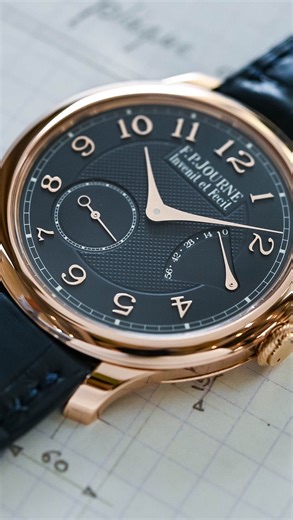 MONOCHROME Watches on Instagram: "He Invented It and Made It Twenty years after its debut, the @fpjourneofficial Chronomètre Souverain remains one of independent watchmaking’s purest expressions of precision and restraint. Introduced in 2005 as a time-only counterpoint to Journe’s tourbillons and resonance pieces, it represented a quiet revolution: a chronometer focused purely on mechanical elegance rather than complication. For 2025, the brand marks this milestone with a Boutique Edition featur