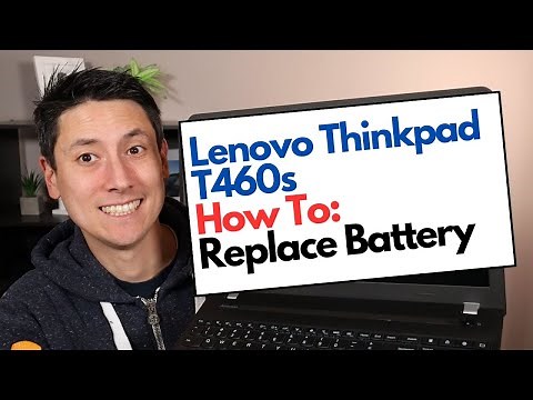 How To Replace Battery - Lenovo ThinkPad T460S Laptop Computer