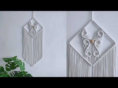DIY Macrame Square Wall Hanging | Macrame Tutorial