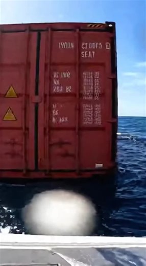 Exploring an Abandoned Shipping Container in the North Sea