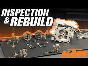 KTM/Husqvarna/GASGAS 250/350 Engine Rebuild | Part 5 Cylinder Head Rebuild