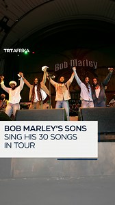 1.2M views · 30K reactions | Bob Marley's musical legacy of harmony, peace and freedom hits the road with his sons bringing their late father's timeless message to life in a multi-city tour. | TRT Afrika | Facebook