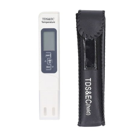 Water TDS Meter, 3 Key Multipurpose 0-9999ppm EC TDS Meter Locking Function  for Drinking Water for Aquarium - Walmart.ca