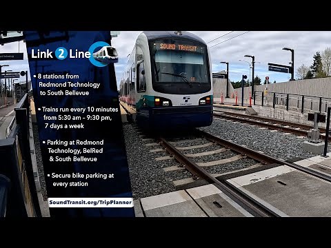 How to ride Sound Transit's new 2 Line light rail!