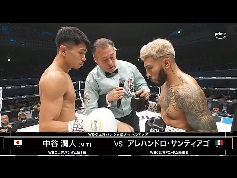 谷潤人 vs. アレハンドロ・サンティアゴ TKO, ハイライト | Junto Nakatani vs. Alexandro Santiago - HIGHLIGHTS HD