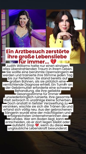 Ein Arztbesuch zerstörte ihre große Lebensliebe für immer... 💔
