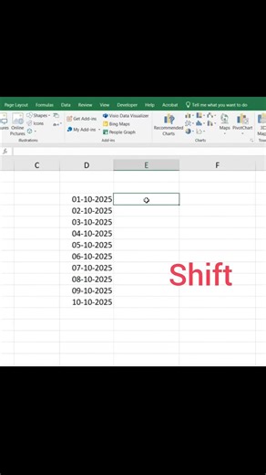 Shortcut key to change Date format#Excelshortcuts#Exceltips#Shorts