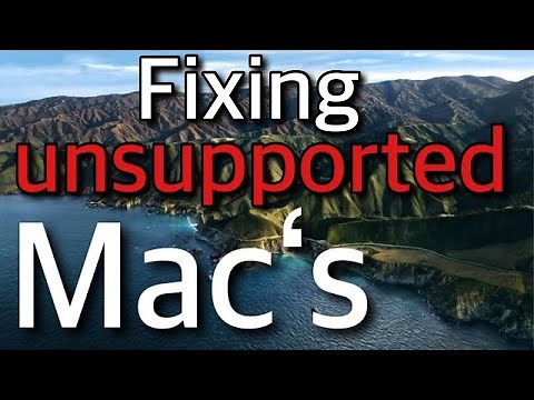 Fixing WiFi, Sound, USB, Sleep on unsupported Mac's with macOS Big Sur or Monterey (macOS 11 or 12)