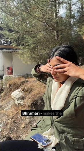 Brahmari — the gentle hum that quiets the mind 🐝✨