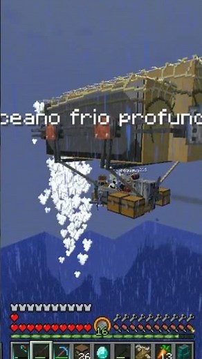 PILOTANDO UM DIRIGÍVEL NO MINECRAFT COM MAIS DE 100 MODS! (InfinityCraft)