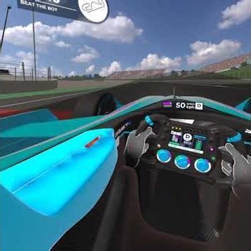 Racing An Electric F1 Car In VR