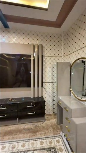 Luxury Bridal Bedroom 2026 ✨ LED Almirah + Dressing Table + Sofa Bed | Complete Royal Setup