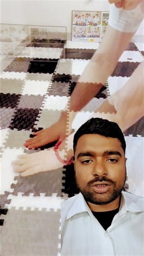 Woolen Puzzle Tiles Sheet 😍 Soft Floor Mat for Home