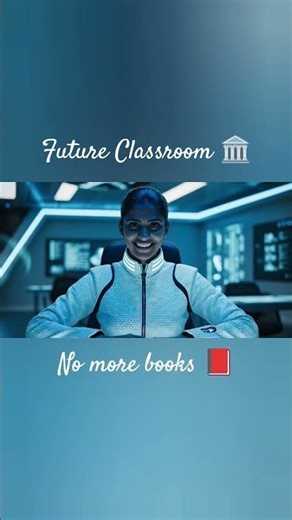 The Classroom of 2050 🤖​#shorts​#futuretech#education#futuristic​#hologram​#learning