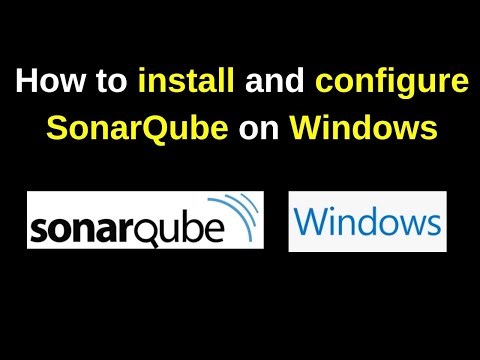 Sonar Qube - Setup and How to use