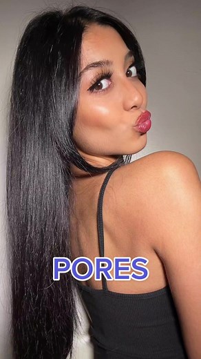 lets talk… PORES 💞 let me know what you want to see next 😏 #makeuptutorial #nosecontour #beautyhacks #unfiltered #foryou