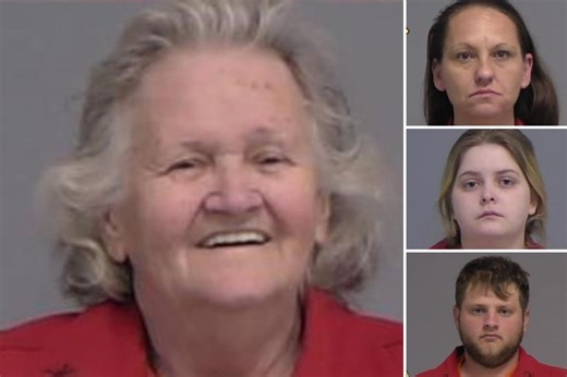 Twisted Florida woman, 79, flashes happy-go-lucky grin after 1-year-old allegedly sickened by meth-laced sippy cup