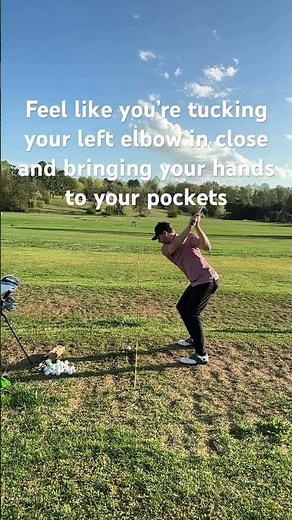 How to swing from the inside left handed golf swing #golf #golfskill #golfswinganalysis