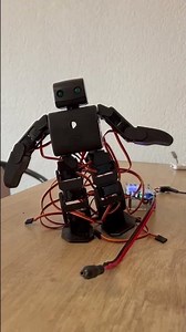 Biped robot #3dprinting #humanoidrobot #esp8266 #robot #arduino