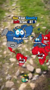 It's a terrible and unsettling map. | Has your country left from NATO? | #kazakhgeo #mapping #country #ledt #nato