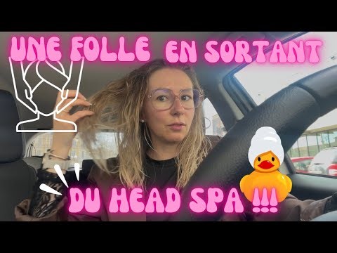 A CRAZY WOMAN LEAVING THE HEAD SPA!!!!!