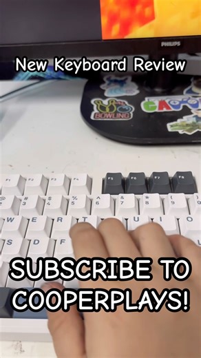 My New Keyboard Review! #cooperplays